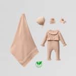 Rosa Knitwear sæt i 5 dele