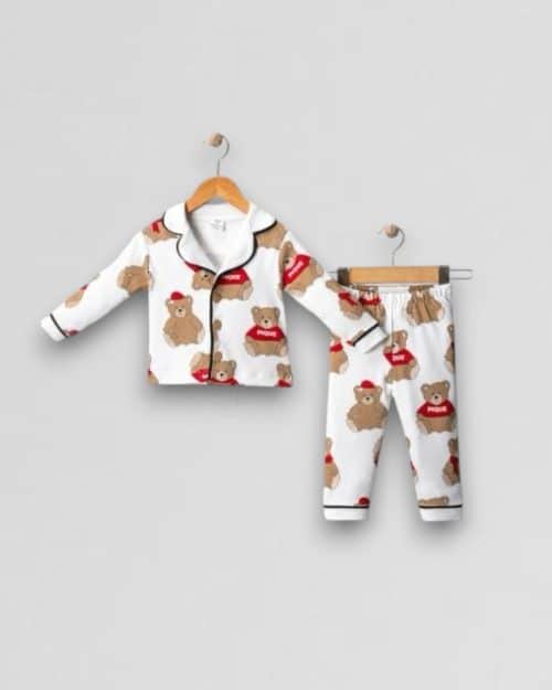 Pique pyjamas - Billede 1