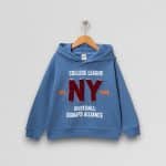 College league sweatshirt