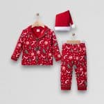 Jule pyjamas sæt - Billede 2